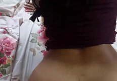 Thrusting amateur Female, pissy because of large butt fucked a coworker in the office