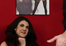 Kinky Domina in Stockings Humiliates Neighbor Babe