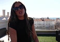 European Casting Interview Leads To Deepthroat Blowjob And Anal Fuck For Lara