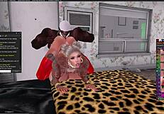 Addicted Blonde Craves BBCs with Mr Big's Monster Cock