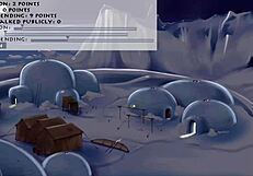 Avatar's Night Blowjob: Brunette Lesbian Uses Dildo for Intense Orgasm