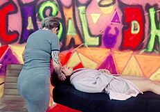 Client sucked in eyelash studio, husband fucks nympho