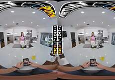 My cousin rides until exhausted in family gathering