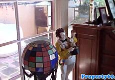 ebony realtor bent over doggystyle