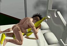 3D sex simulation: Sims porn