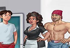 Summertime Saga reveals gorgeous body in horny cartoon game
