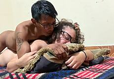 This teen rips her asshole in intense anal action