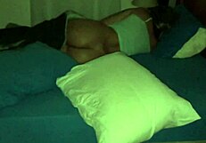 My Wife on the Bed with Ass Exposed