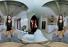 VRLatina - Tiny 18+ Latina Petite Body Fucked Hard in VR