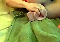 Hey, watch me slide this toy all the way in up to the balls!