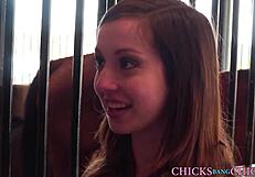 Ally Evans and Dani Daniels engage in erotic pussy licking and muff diving, showcasing their natural tits and oral skills.