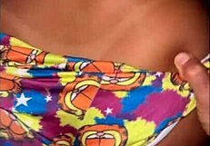 stepdaughter ignores stepdad banging her sideways hard!