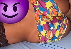 stepdaughter ignores stepdad banging her sideways hard!