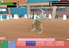 Hentai game trailer: Goddess’s journey in 3-D with aliens and lesbian action