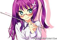 Hentai Ecchi Lesson Turns Nude and Intriguingly Sexy