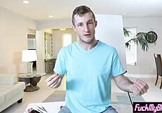 fake artist seduces teen models in garage foursome