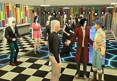 hinata meets guy at party, sparks fly