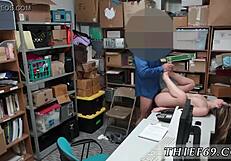 Hey, watch this interracial teen couple fuck a gang of petite blondes in uniforms.