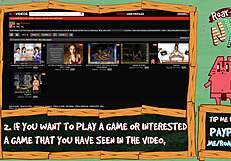 The following link portrays the erotic encounter of Roarnya in a 3D animated game: