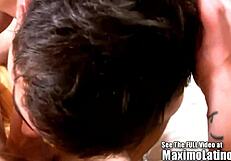 Martin Fucks Maxi And Shares Young European Semen In Spanish Maledom Scene