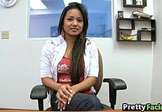 Intense Asian Fuck and Facial with Lana Violet