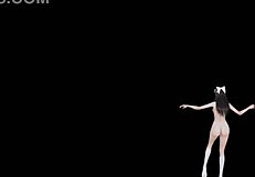 sakura's naked dance reveals wet pussy secrets