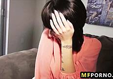 Step mom and two friends chat casually.