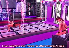 Stripper loves sucking multiple creampie in Sims 4 3D animation