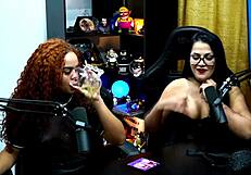 Emy Tattooed Full Of Lust In Sheer Red!