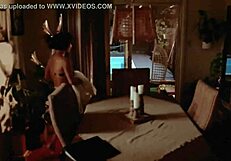 majorettes undress in sexy bikinis by the pool