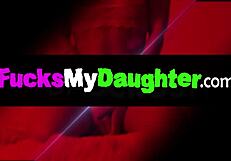 In hardcore video Ike Diezel rescues stepdaughter from severe spanking by her mother