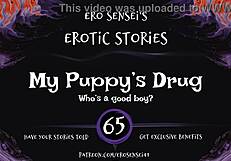Feeling the audio porn, my young partner making me feel horny