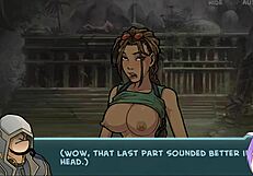 Star Chanel's Big Tits Exposed In Hentai Voyeur Scene Part 90