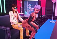 Stripper loves sucking multiple creampie in Sims 4 3D animation