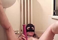 Slave Whore Performs Blowjob