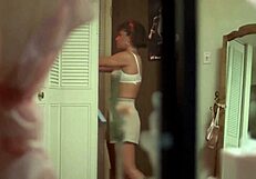 majorettes undress in sexy bikinis by the pool