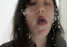 Spitting action with a sexy twist 😏