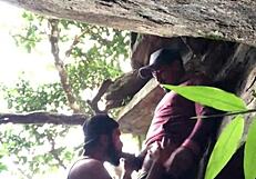 Bareback Beach Sex with Monster Cock