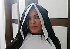 Latina slut sucks and gets anal fucked by her favorite priest in hardcore scenes