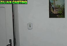 i peeked at my brunette neighbor masturbating and ended up fucking her ass hard