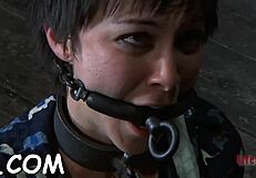 yo, total submission from these cuties in tight bondage for hardcore action