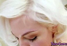 Amateur bigass teen 18+ gets jizzed on, her bubble butt bent over for big cock