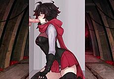 Weiss Dominates in RWBY Hentai JOI Femdom Denial CBT Feminization