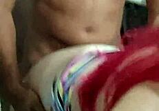 Sailor girl picked up in bathroom