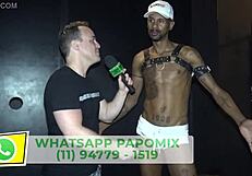 Cesar Shows Boldness And Naughtiness At The Big Cocks Club In Sao Paulo Part Two