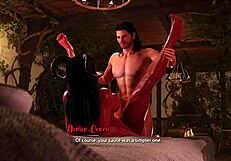 Let's Play Forbidden Fantasy with Shaved Pussy and Cumshot