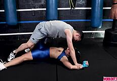 Lilly Hall Horny For A Real Gym Partner