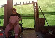 Cart sex with a small breasted partner
