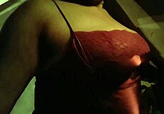 black teen virgin with big tits gets nipples sucked in bisexual fun