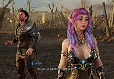 Let's Play Forbidden Fantasy with Shaved Pussy and Cumshot